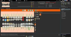 Zahnschema in Visinext