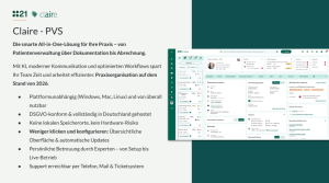 Ein Überblick über die Funktionen von claire