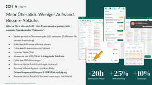 Eine weitere Übersicht der Vorteile von claire
